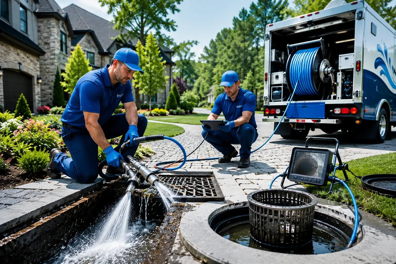 Local outdoor drain cleaning professionals in Fairview, IL